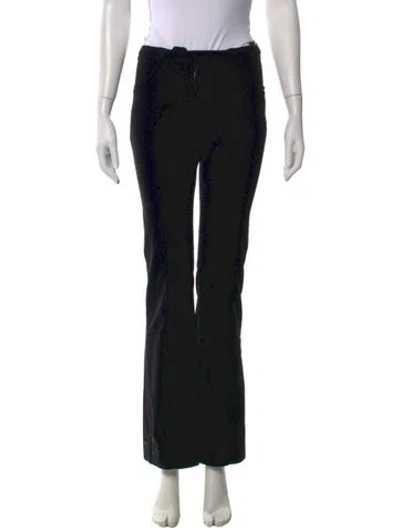 Pre-owned Altuzarra Flared Pants In Black