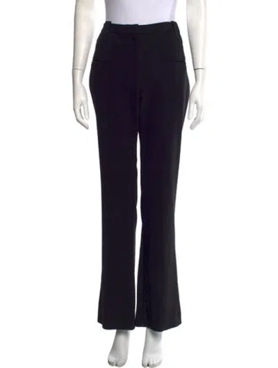 Pre-owned Altuzarra Flared Pants In Black/white