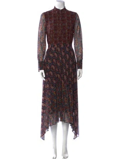 Pre-owned Altuzarra Floral Print Long Dress