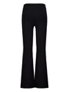 Altuzarra Florie Elasticated-waistband Flared Trousers In Black