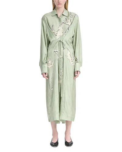 Altuzarra Floyd Maxi Dress In Green