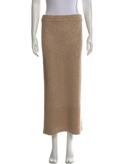 Pre-owned Altuzarra Glitter Accents Midi Length Skirt