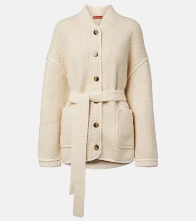Altuzarra Gus Cotton-blend Jacket In Ivory