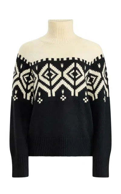 Altuzarra Hamilton Knit Merino Wool Sweater In Black