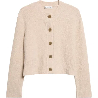 Altuzarra Harris Wool Blend Cardigan In Neutral