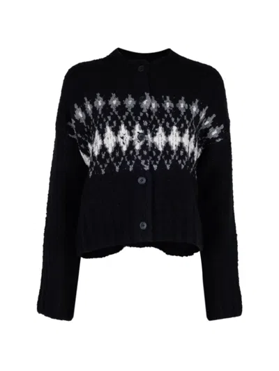 Altuzarra Haven Wool Cardigan In 블랙