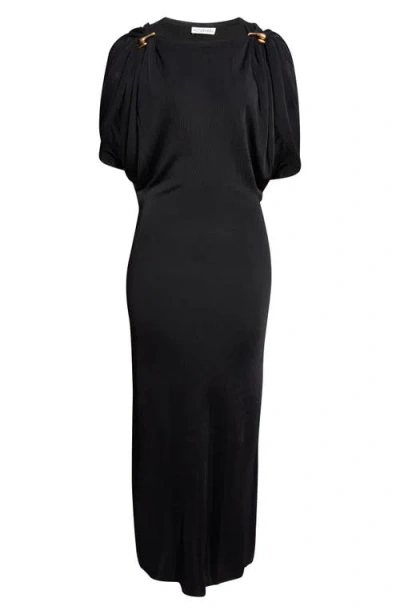 Altuzarra Henderson Knit Maxi Dress In Black