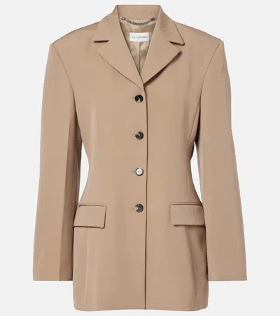 Altuzarra Hoffman Wool Blazer In Brown