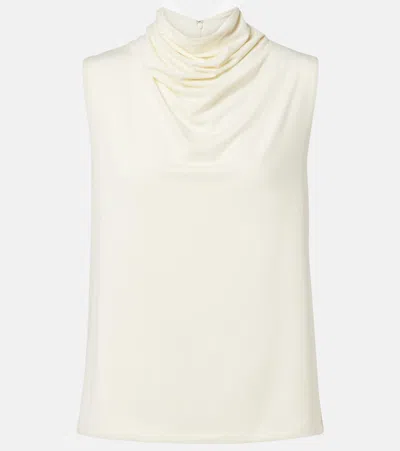 Altuzarra Holt Draped Top In White