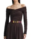 Altuzarra Horsebit Belt In Brown