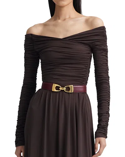 Altuzarra Horsebit Belt In Brown