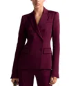 Altuzarra Fenice Jacket In Deep Grape