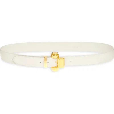 Altuzarra Industrial Calfskin Leather Belt In Enoki