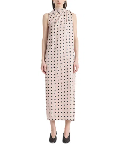 Altuzarra Jackie Silk Dress In Neutral