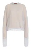 Altuzarra Jet Mohair-wool Sweater In Blue