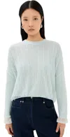 Altuzarra Jet Sweater Sea Foam In Sea Foam