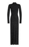 Altuzarra Kaplan Rayon Maxi Dress In Black