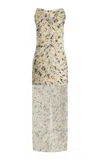 Altuzarra Katrin Chiffon Maxi Dress In Multi