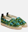 Altuzarra Kenda Tie Dye Flat Espadrilles In Butterscotch
