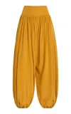 Altuzarra Kiddo Silk Harem Pants In Orange