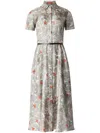 Altuzarra Kiera Midi Dress In Grey