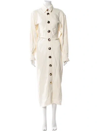 Pre-owned Altuzarra Knee-length Dress In Neutrals