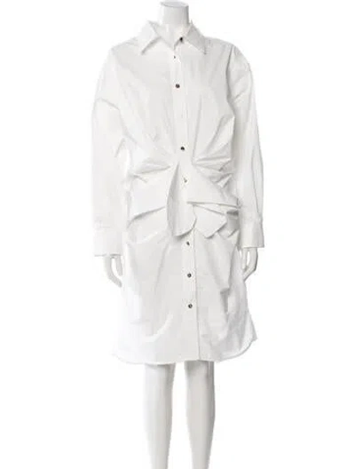 Pre-owned Altuzarra Knee-length Dress In White