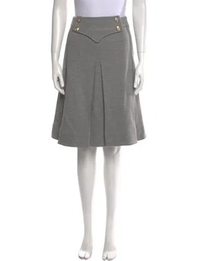 Pre-owned Altuzarra Knee-length Skirt In Gray
