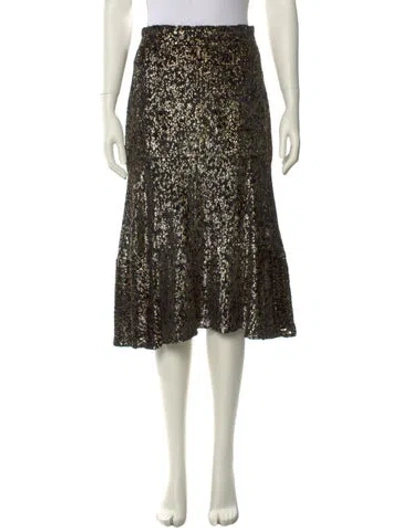 Pre-owned Altuzarra Knee-length Skirt In Green