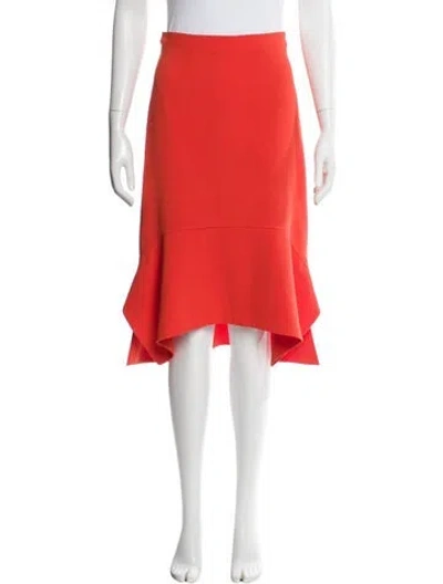 Pre-owned Altuzarra Knee-length Skirt In Orange