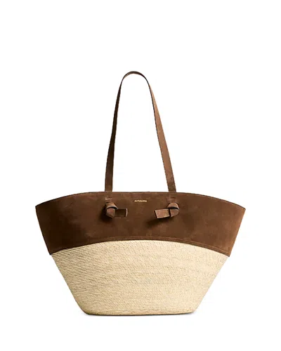 Altuzarra Knot Basket Large Tote In Brown