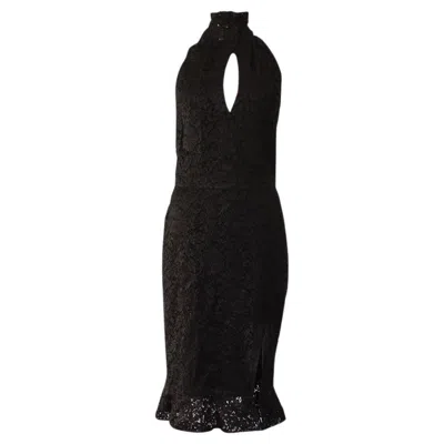 Pre-owned Altuzarra Lace Dress Size 40 In Black
