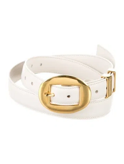 Pre-owned Altuzarra Leather Belt In Neutral