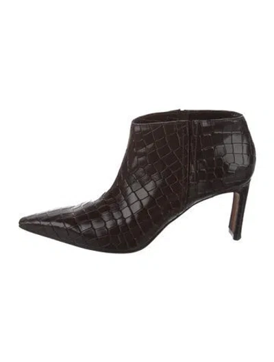 Pre-owned Altuzarra Leather Boots In Brown