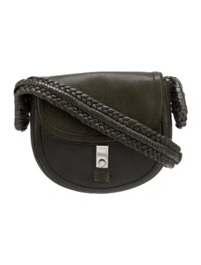 Pre-owned Altuzarra Leather Crossbody Bag In Black