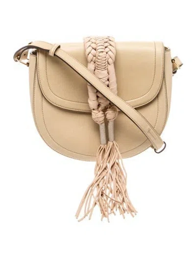 Pre-owned Altuzarra Leather Crossbody Bag In Neutral