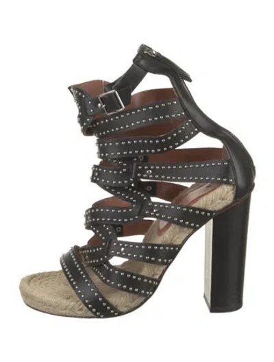 Pre-owned Altuzarra Leather Gladiator Sandals In Multi