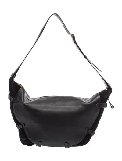Pre-owned Altuzarra Leather Hobo In Black