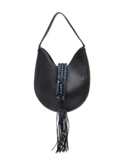 Pre-owned Altuzarra Leather Hobo In Black