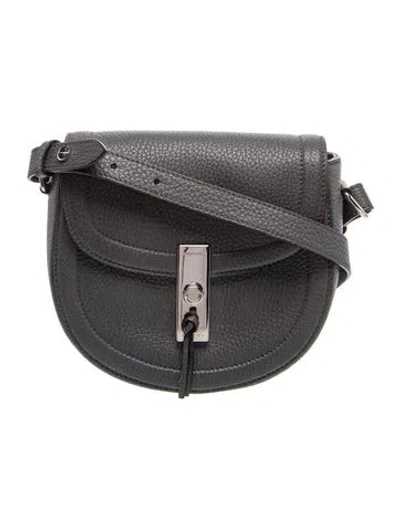 Pre-owned Altuzarra Leather Messenger Bag In Grey