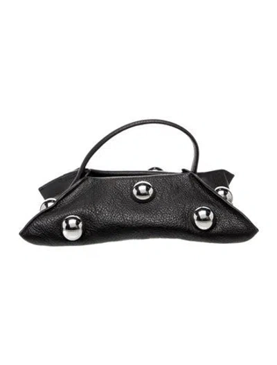 Pre-owned Altuzarra Leather Origami Mini In Gray
