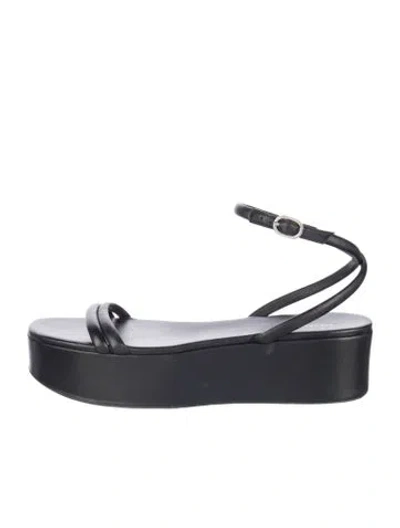 Pre-owned Altuzarra Leather Sandals In Black