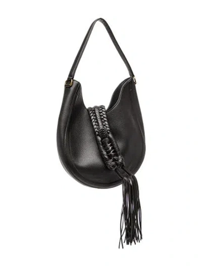 Pre-owned Altuzarra Leather Shoulder Bag In Black