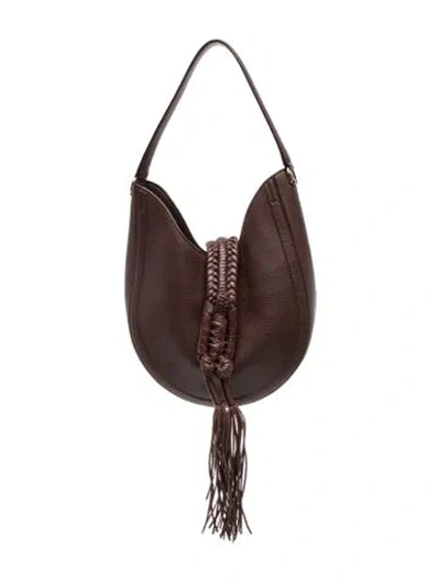 Pre-owned Altuzarra Leather Shoulder Bag In Brown