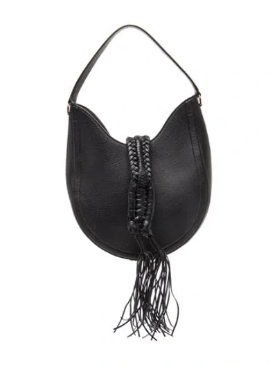 Pre-owned Altuzarra Leather Shoulder Bag In Gray