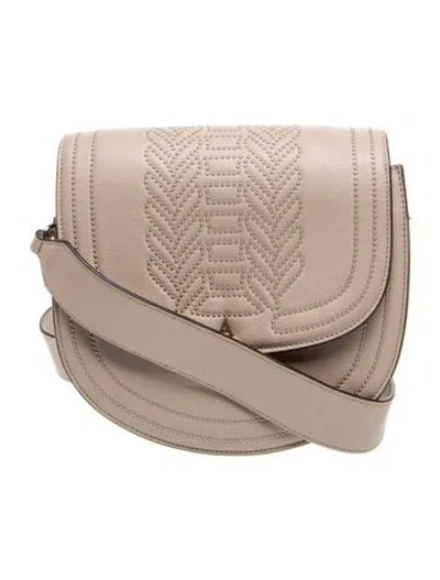 Pre-owned Altuzarra Leather Shoulder Bag In Neutral