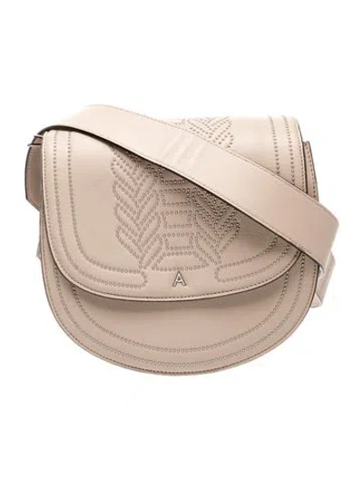 Pre-owned Altuzarra Leather Shoulder Bag In Neutrals