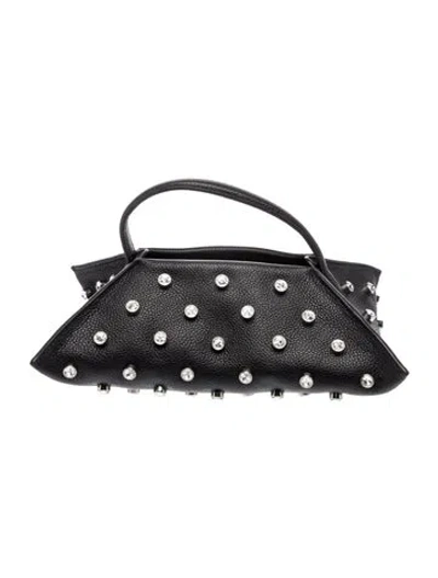 Pre-owned Altuzarra Leather Top Handle Bag In Gray