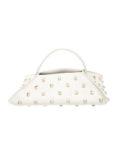 Pre-owned Altuzarra Leather Top Handle Bag In Neutral