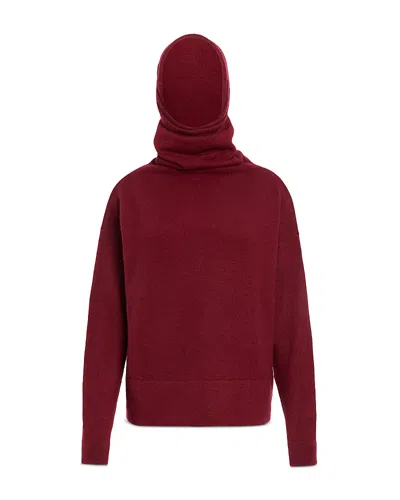 Altuzarra Lester Cashmere Hooded Sweater In Brown